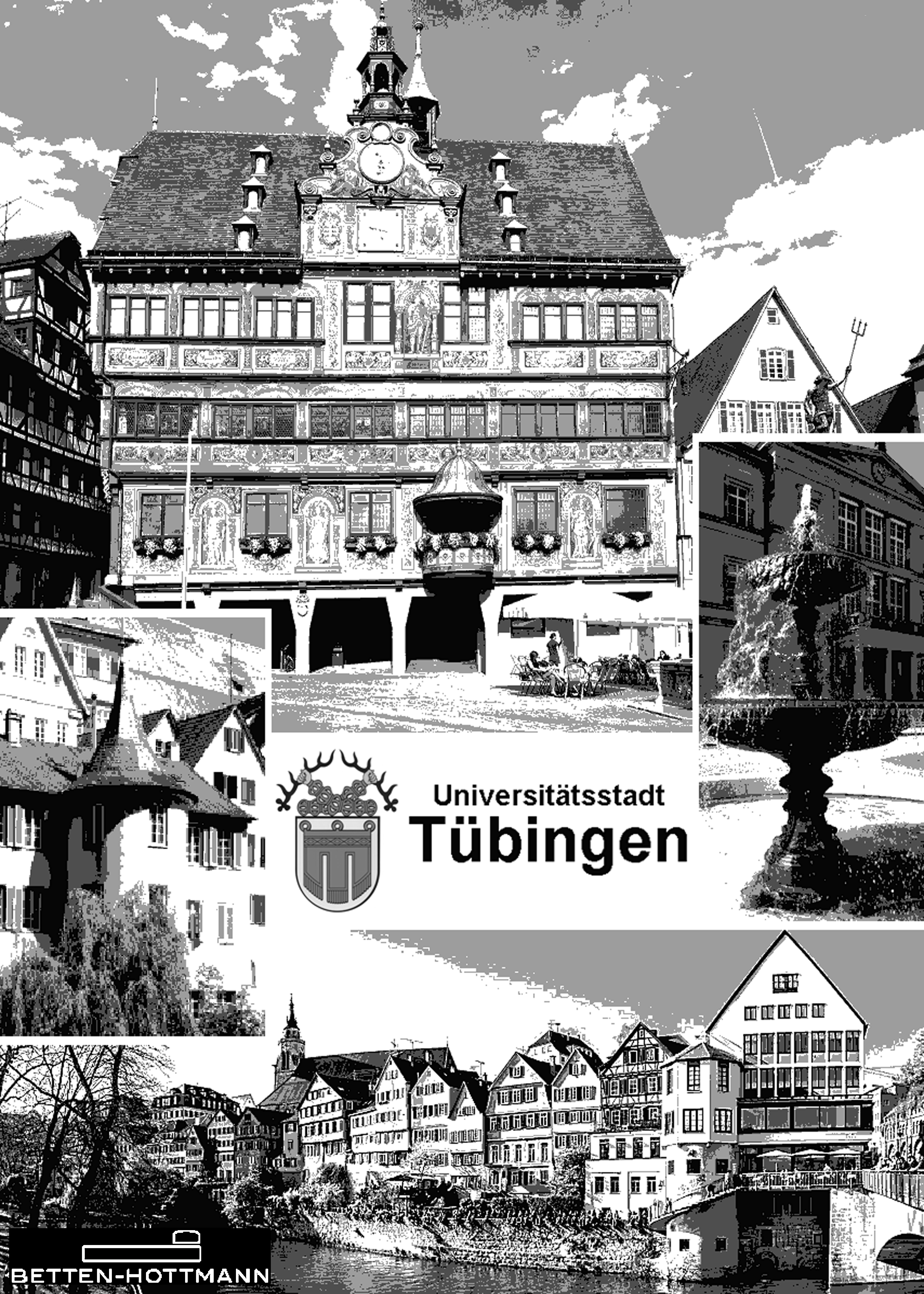 Geschirrtuch Tübingen