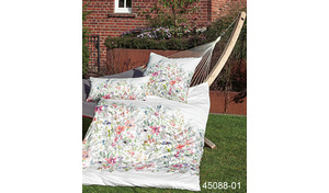 Mako Satin Blumen Bettwäsche Bouqet