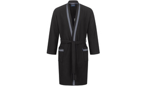 ELIAS Bademantel Herren Kurz Reisemantel