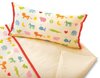Satin-Kinderbettwäsche Arche Noah 