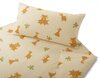 Edel-Biber-Kinderbettwäsche Giraffe 