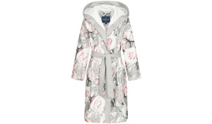 Rosa Damenbademantel Leicht Reisemantel