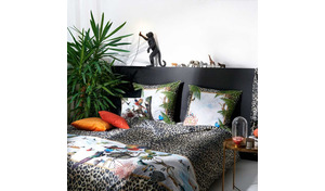 Extravagante Bettwäsche Louis Leo mit exotische Tierwelt