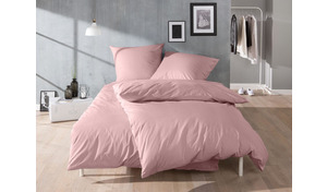 Lorena Mako Batist Kinderbettwäsche Uni Basel Bahama Beige Garnitur 100x135cm + 40x60cm