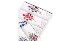 Sophie Damenstofftaschentuch 3-er Packung