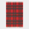 Scotch Schurwolldecke Klan rot