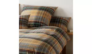 kuschelige Flanellbettwäsche buntgewebt