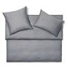 Caspar Jersey Royal gris Bettwäsche Schlossberg 