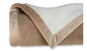 Sury Baby Alpaka Decke naturbelassene Färbung